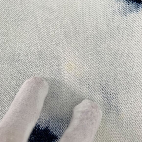 Dior Tie-Dye Maxi Skirt With Pockets & Frayed Hem - Picture 5 of 8